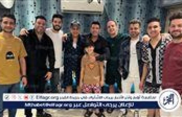 ليلة شعبية بطابع خاص تجمع سعد الصغير ورضا البحراوي في أجواء عائلية: "أحلى لمة مع الرجالة الجدعان"